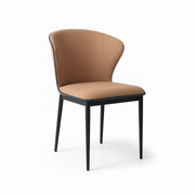 Two-Tone Orange Dining Chair