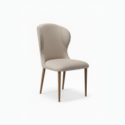 Grey Cushioned Dining Chair