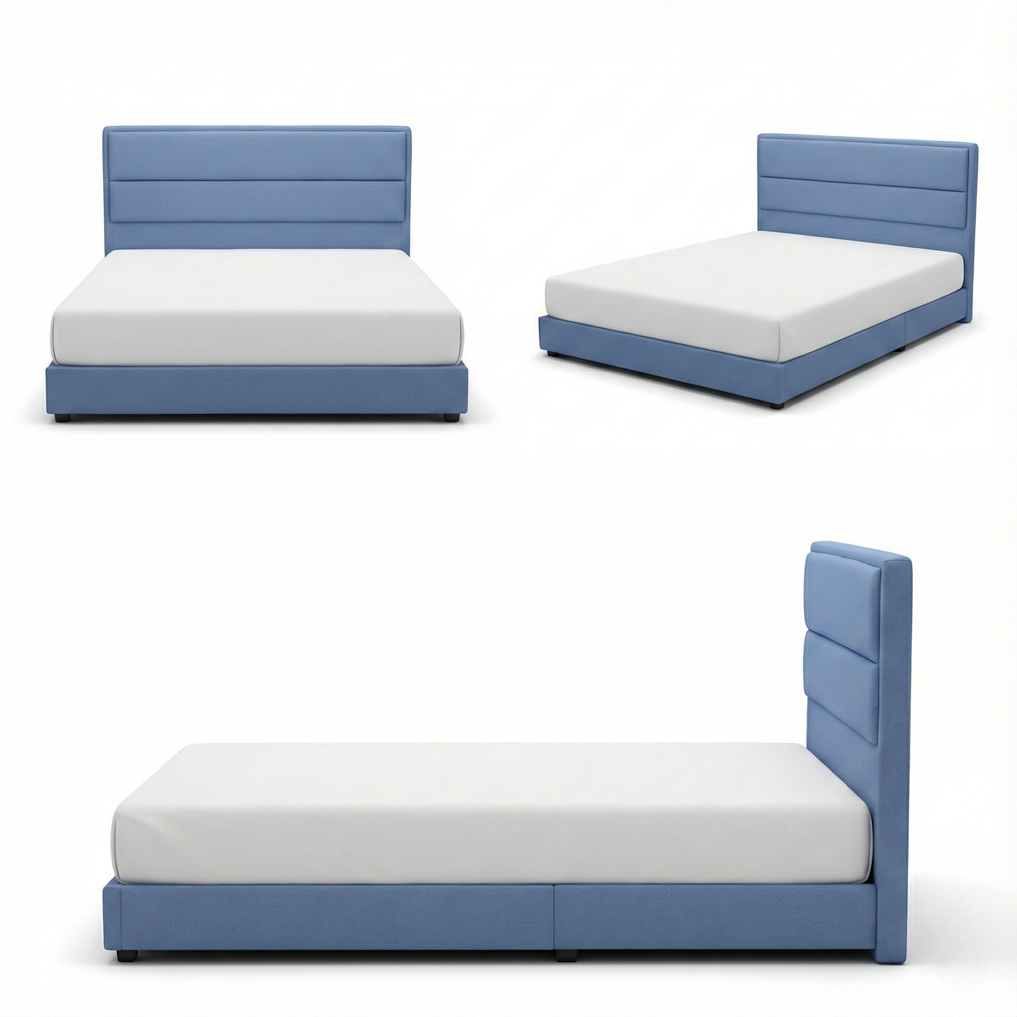 Harbour Line Panel Bedframe