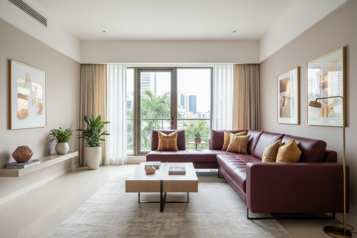 Premium Living Room Hero